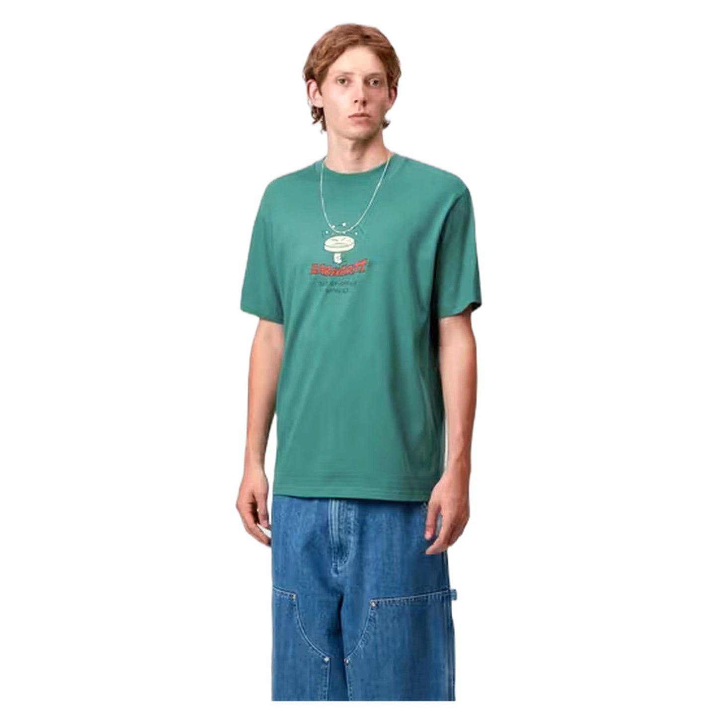 Carhartt Wip S/S Work Life Romance T-Shirt - Saguaro - T-Shirt di Carhartt Wip | Francis Concept