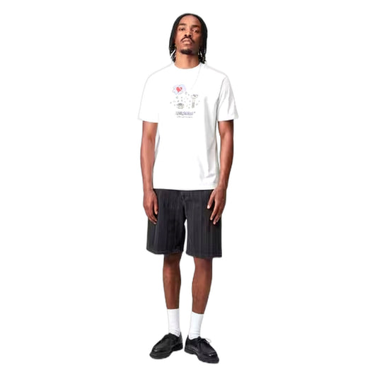 Carhartt Wip S/S Work Life Romance T-Shirt - White - T-Shirt di Carhartt Wip | Francis Concept