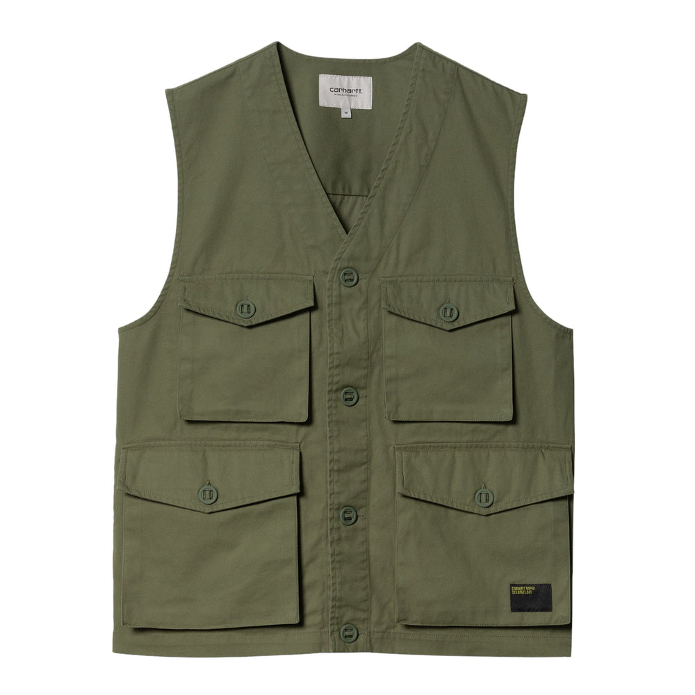 Carhartt Wip Unity Vest - Dundee heavy enzyme wash - Gilet di Carhartt Wip | Francis Concept