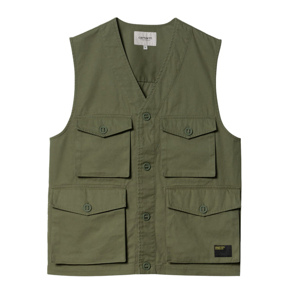 Carhartt Wip Unity Vest - Dundee heavy enzyme wash - Gilet di Carhartt Wip | Francis Concept