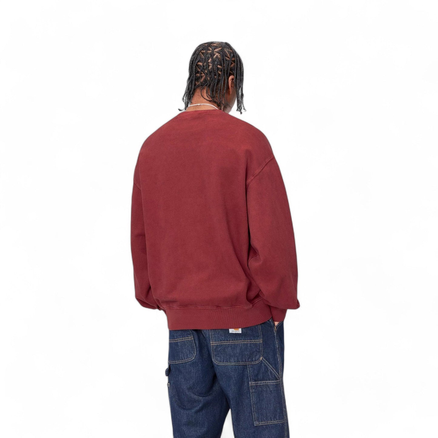 Carhartt Wip Vista Sweat - Scarlet - Felpe di Carhartt Wip | Francis Concept