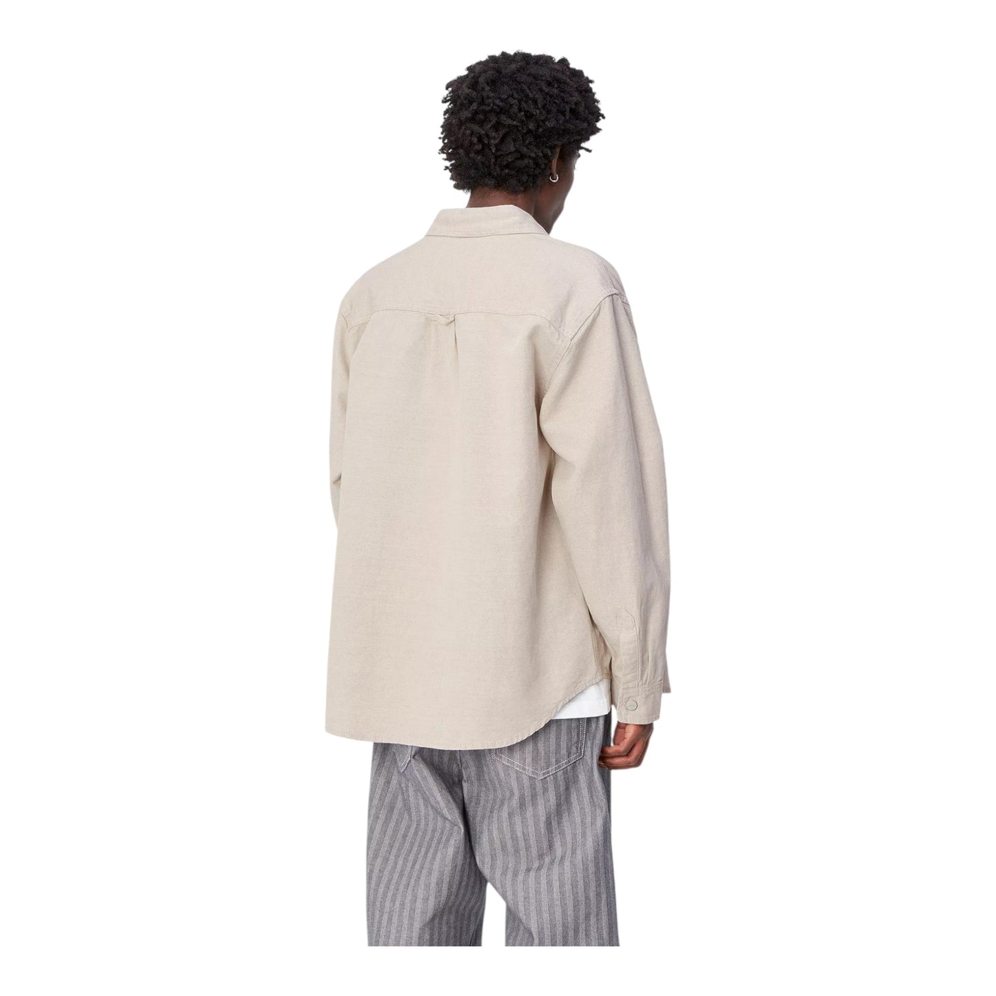 Carhartt Wip Walter Shirt Jac - Natural Rinsed - Giacche di Carhartt Wip | Francis Concept