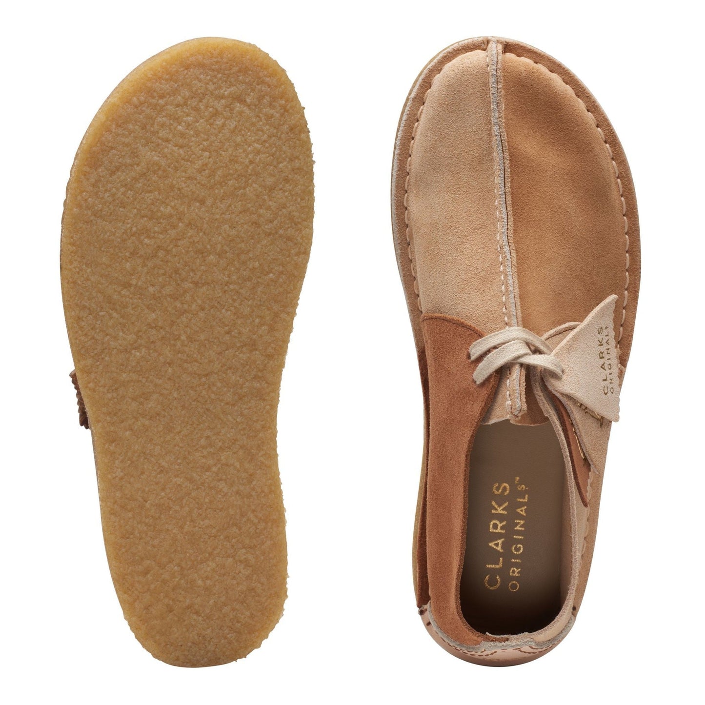 Clarks Desert Trek - Light Tan Combi - Scarpe basse di Clarks | Francis Concept