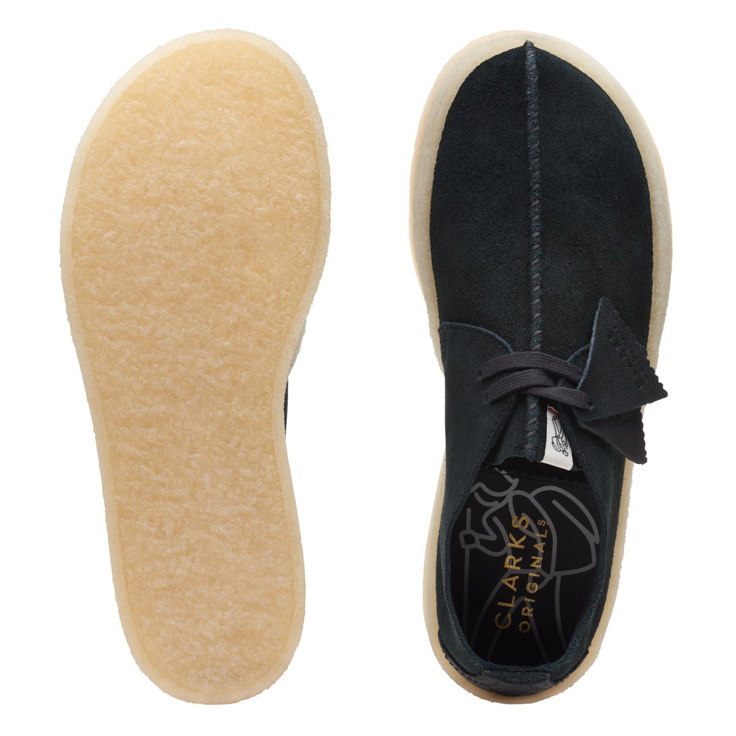 Clarks Trek Cup - Black Suede - Scarpe di Clarks | Francis Concept
