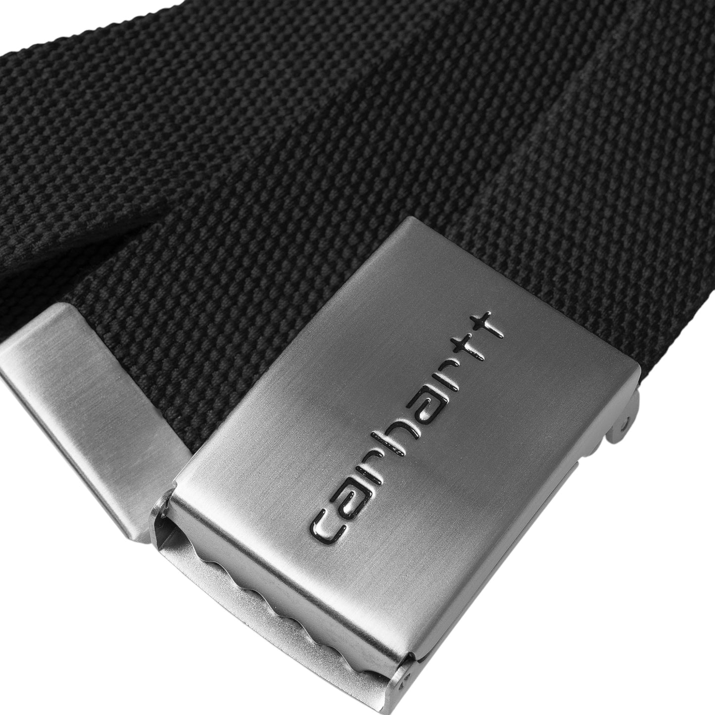 Carhartt Wip Clip Belt Chrome - Black