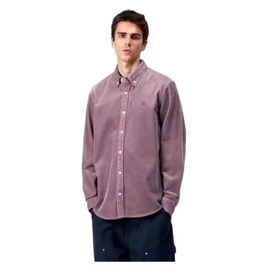 Cmicia Carhartt Wip L/S Madison Cord Shirt - Phlox - Camicie di Carhartt Wip | Francis Concept