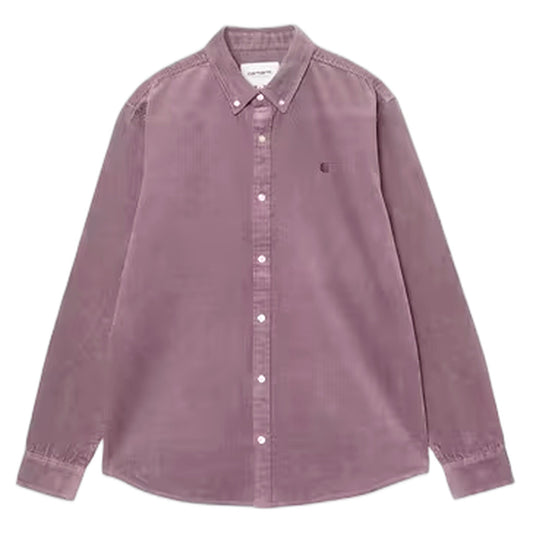 Cmicia Carhartt Wip L/S Madison Cord Shirt - Phlox - Camicie di Carhartt Wip | Francis Concept