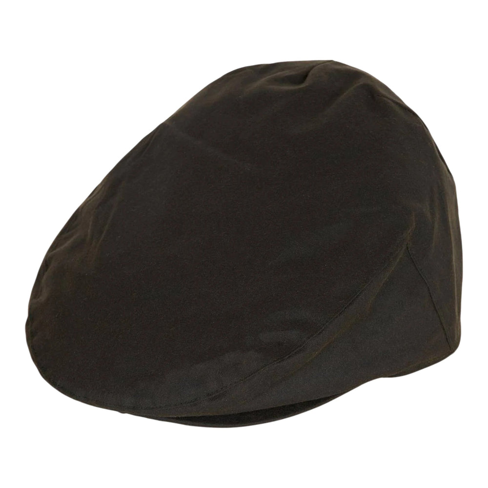 Coppola Barbour Wax Flat Cap - Olive - Cappelli di Barbour | Francis Concept