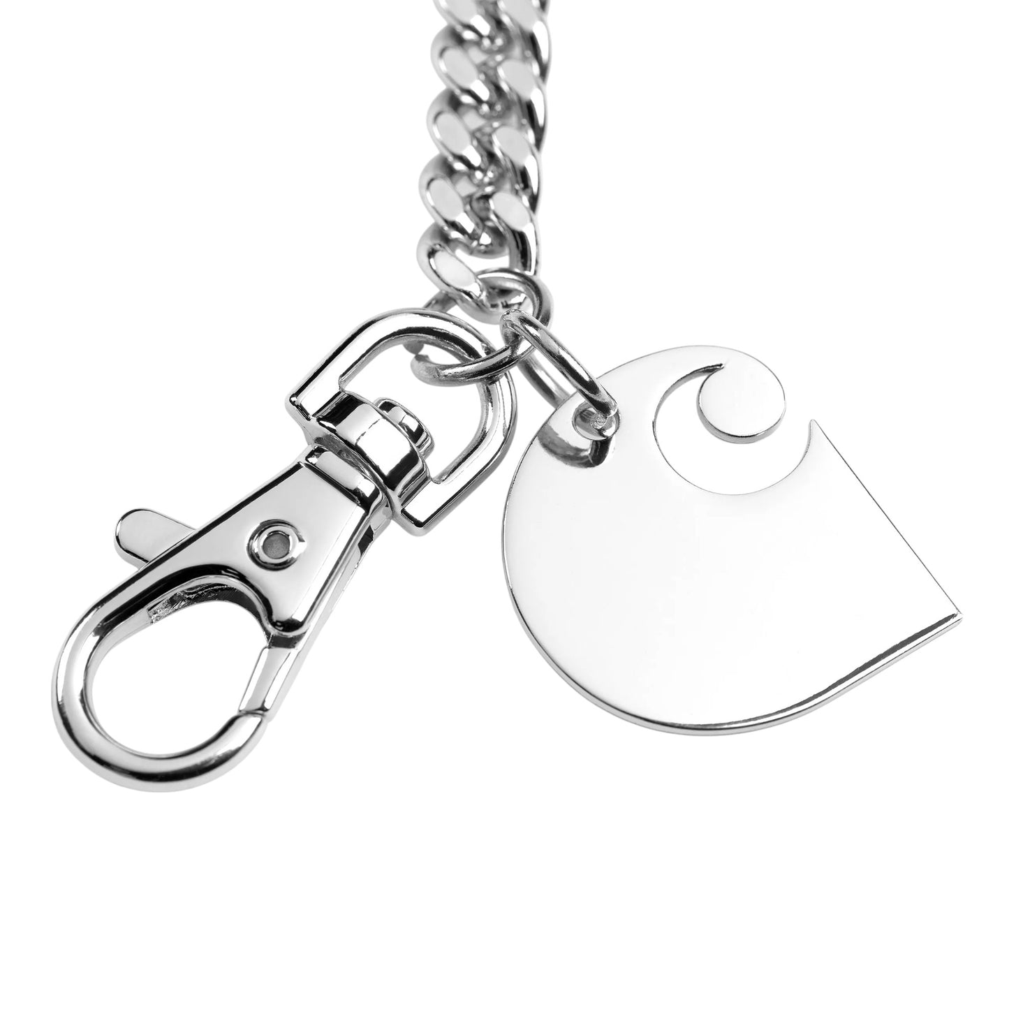 Carhartt Wip Cuban Link Keychain - Metal Silver Francis Concept