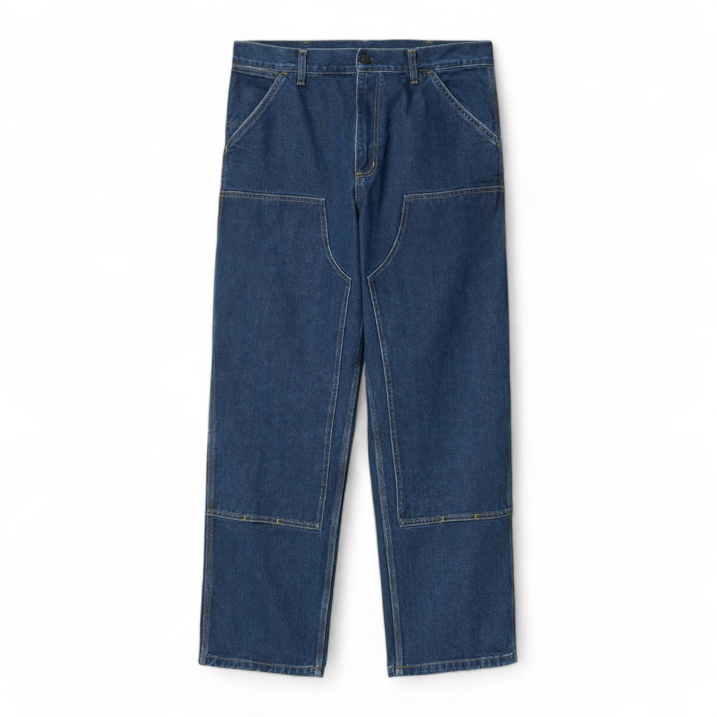 Carhartt Wip Double Knee Pant - Blue Stone Washed