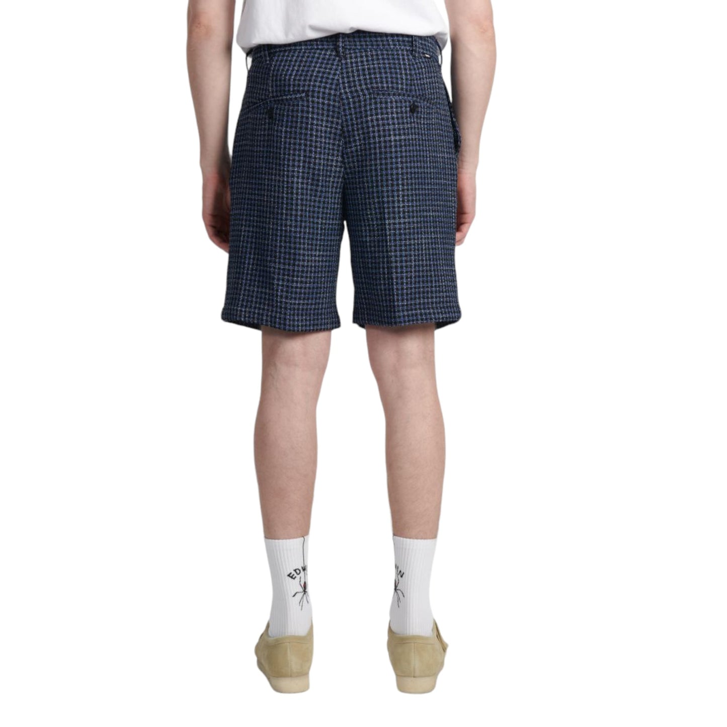 Bermuda Edwin Bazz Short - Blue / Black Francis Concept