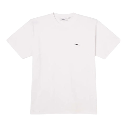 T-Shirt Obey Established Works Bold Tee - White