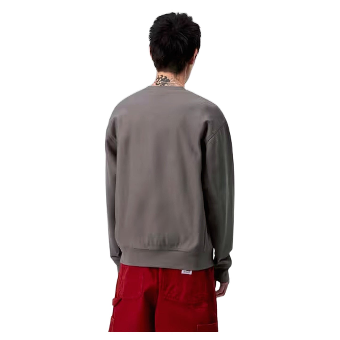 Felpa Carhartt Wip American Script Sweat - Porphyry - Felpe di Carhartt Wip | Francis Concept