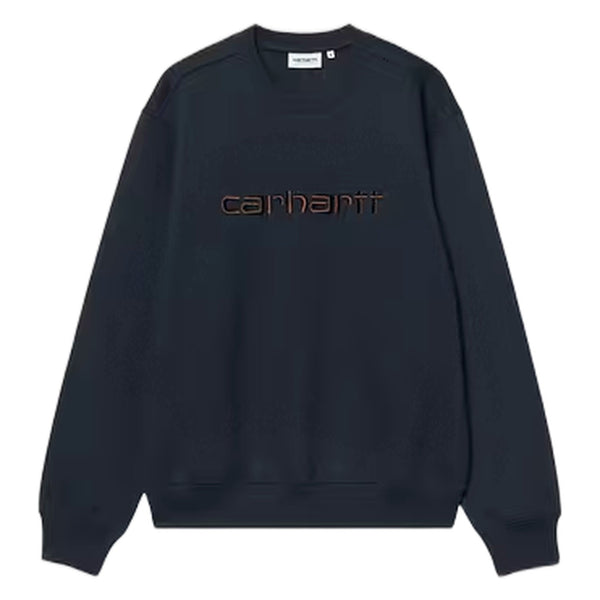 Felpa Carhartt Wip Carhartt Sweat - Deep Night / Palisander - Felpe di Carhartt Wip | Francis Concept