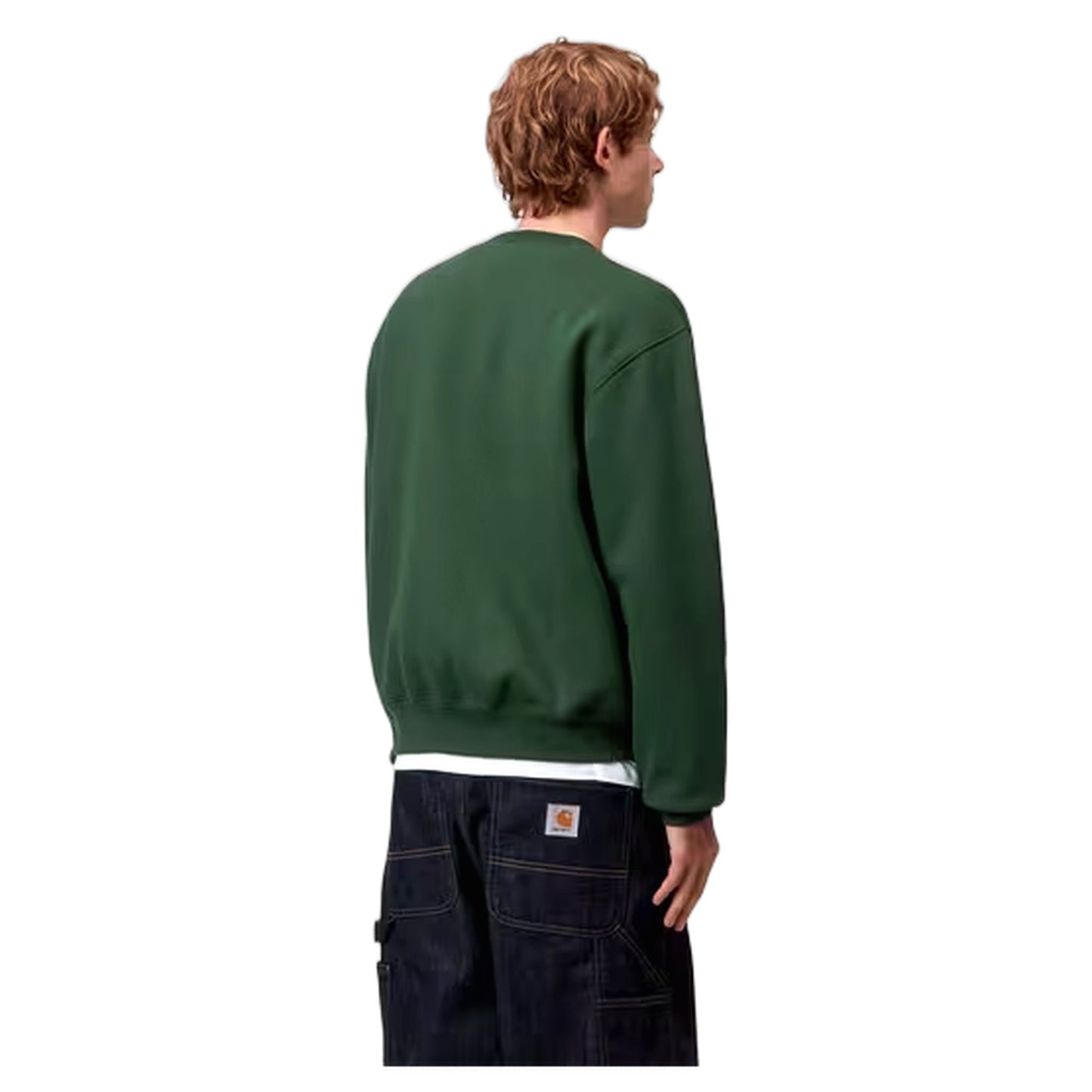 Felpa Carhartt Wip Carhartt Sweat - Sycamore Tree / Phlox - Felpe di Carhartt Wip | Francis Concept