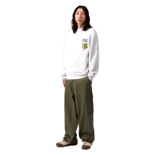 Felpa Carhartt Wip Clover Sweat - Ash Heather-Francis Concept