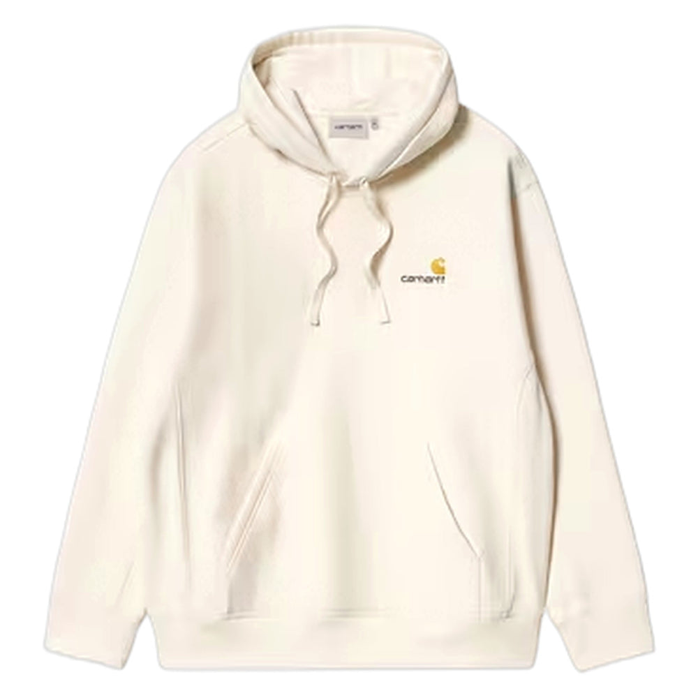 Felpa Carhartt Wip Hooded American Script Sweat - Natural - Felpe di Carhartt Wip | Francis Concept