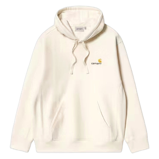 Felpa Carhartt Wip Hooded American Script Sweat - Natural - Felpe di Carhartt Wip | Francis Concept