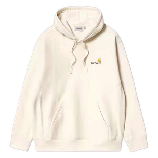 Felpa Carhartt Wip Hooded American Script Sweat - Natural - Felpe di Carhartt Wip | Francis Concept