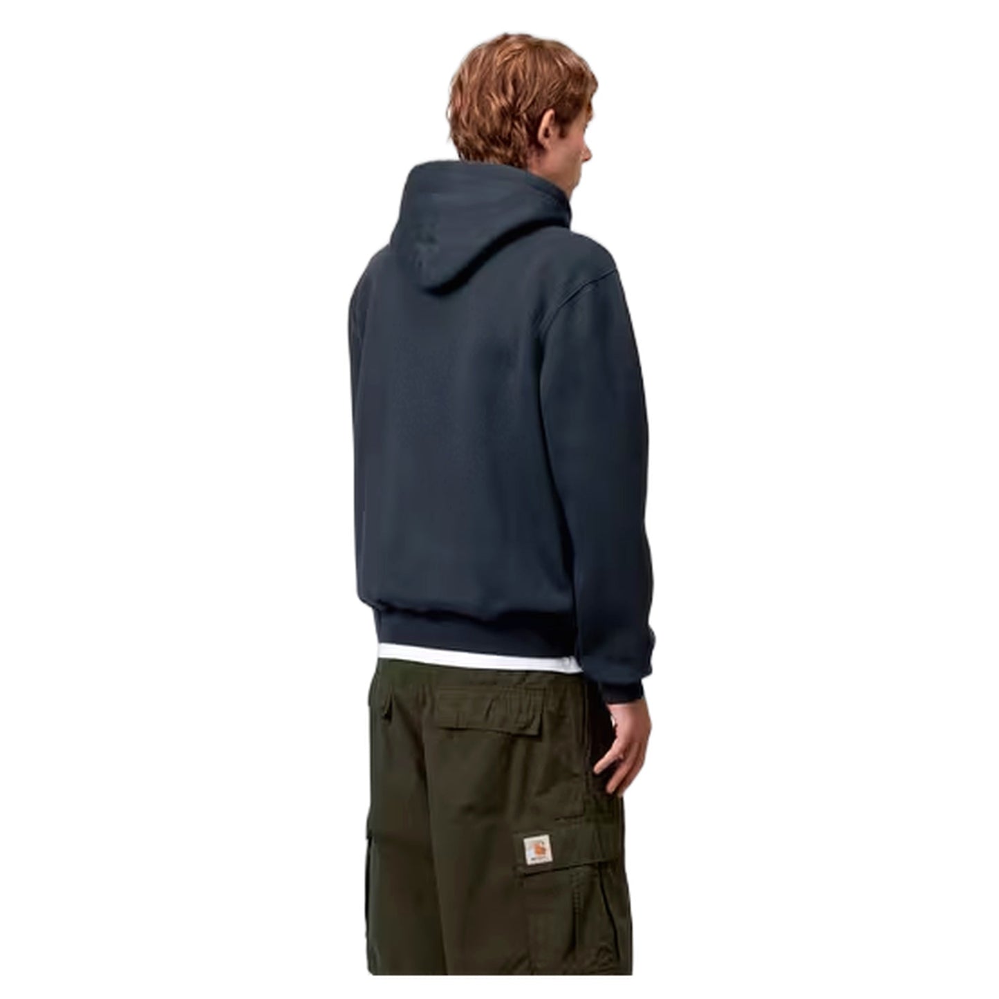 Felpa Carhartt Wip Hooded Carhartt Sweat - Deep Night / Palisander - Felpe di Carhartt Wip | Francis Concept