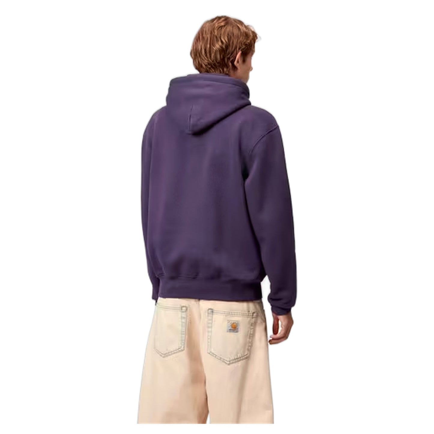Felpa Carhartt Wip Hooded Carhartt Sweat - Lokers / Salt - Felpe di Carhartt Wip | Francis Concept