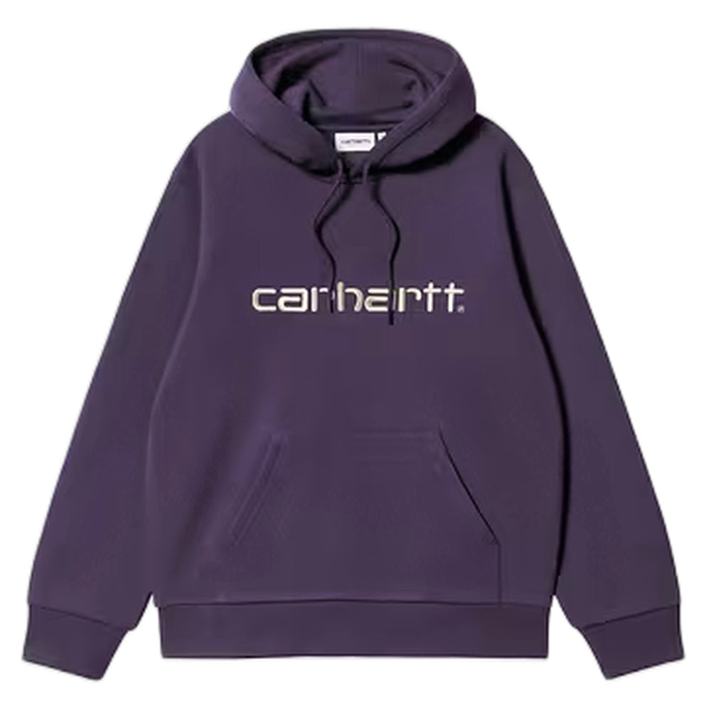 Felpa Carhartt Wip Hooded Carhartt Sweat - Lokers / Salt - Felpe di Carhartt Wip | Francis Concept