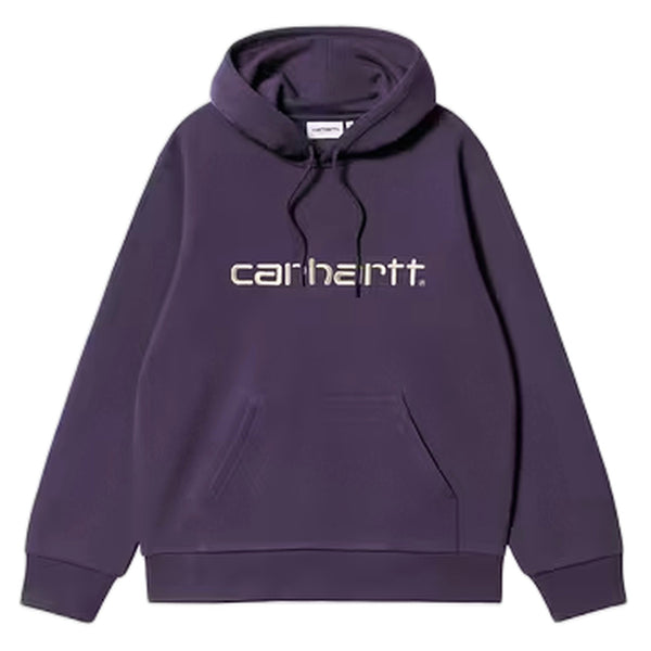 Felpa Carhartt Wip Hooded Carhartt Sweat - Lokers / Salt - Felpe di Carhartt Wip | Francis Concept