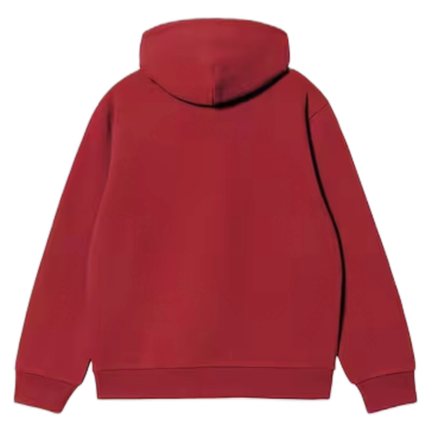 Felpa Carhartt Wip Hooded Carhartt Sweat - Scarlet / Graphite - Felpe di Carhartt Wip | Francis Concept