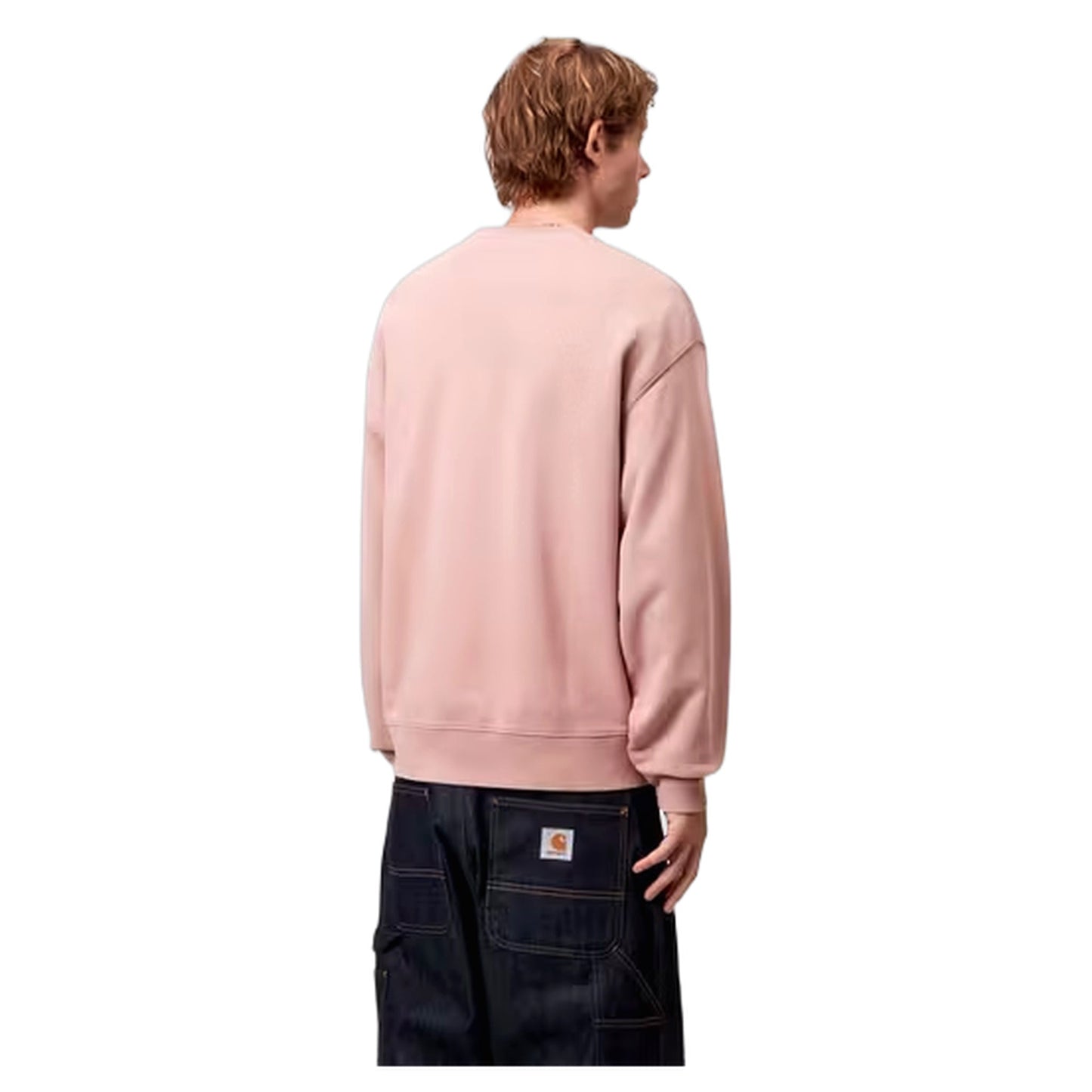 Felpa Carhartt Wip Hudson Sweat - Daphne Chalk Wash - Felpe di Carhartt Wip | Francis Concept