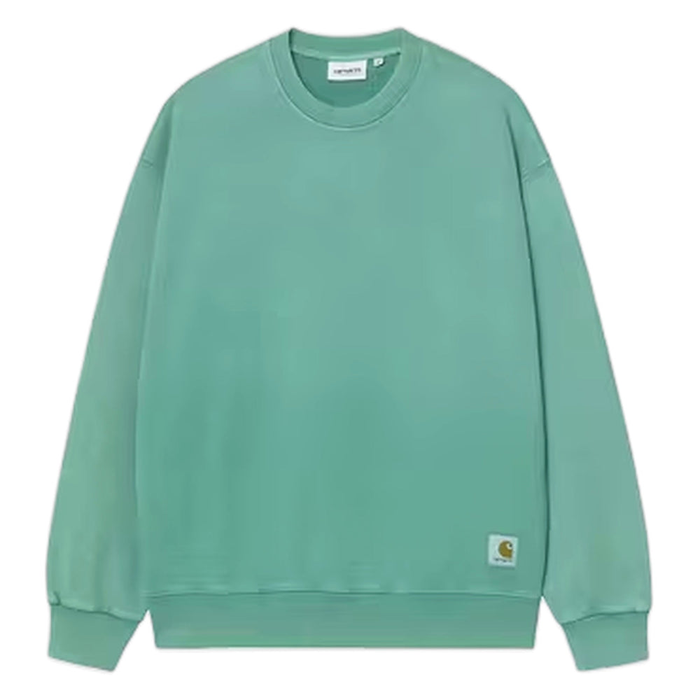 Felpa Carhartt Wip Hudson Sweat - Saguaro Chalk Wash - Felpe di Carhartt Wip | Francis Concept