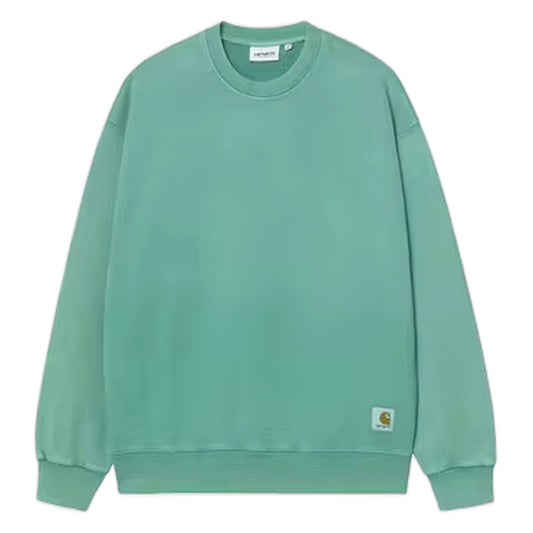 Felpa Carhartt Wip Hudson Sweat - Saguaro Chalk Wash - Felpe di Carhartt Wip | Francis Concept