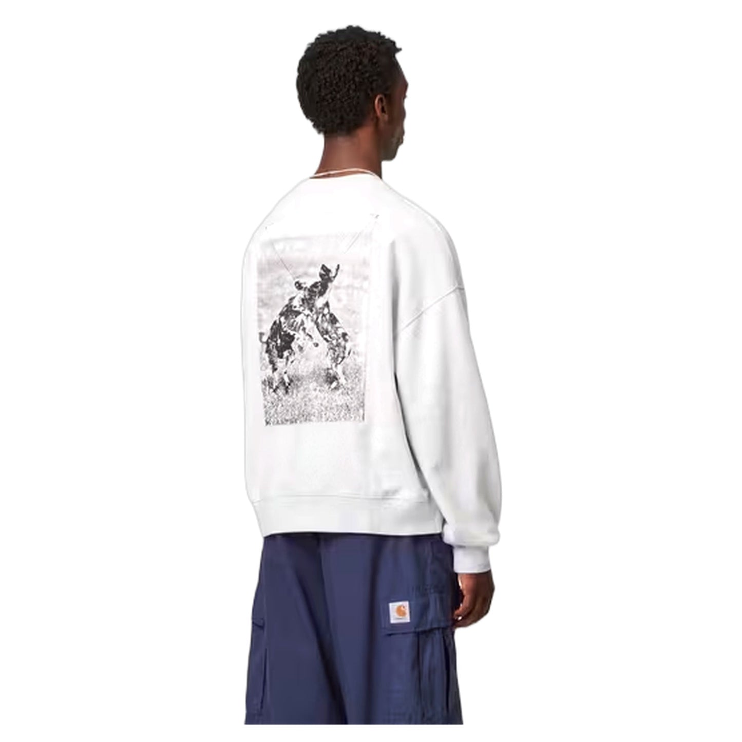 Felpa Carhartt Wip No Play Sweat - Ash Heather - Felpe di Carhartt Wip | Francis Concept
