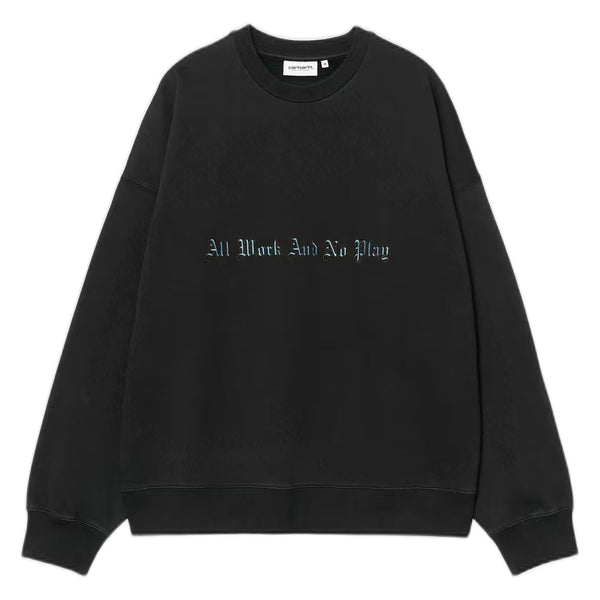 Felpa Carhartt Wip No Play Sweat - Black - Felpe di Carhartt Wip | Francis Concept