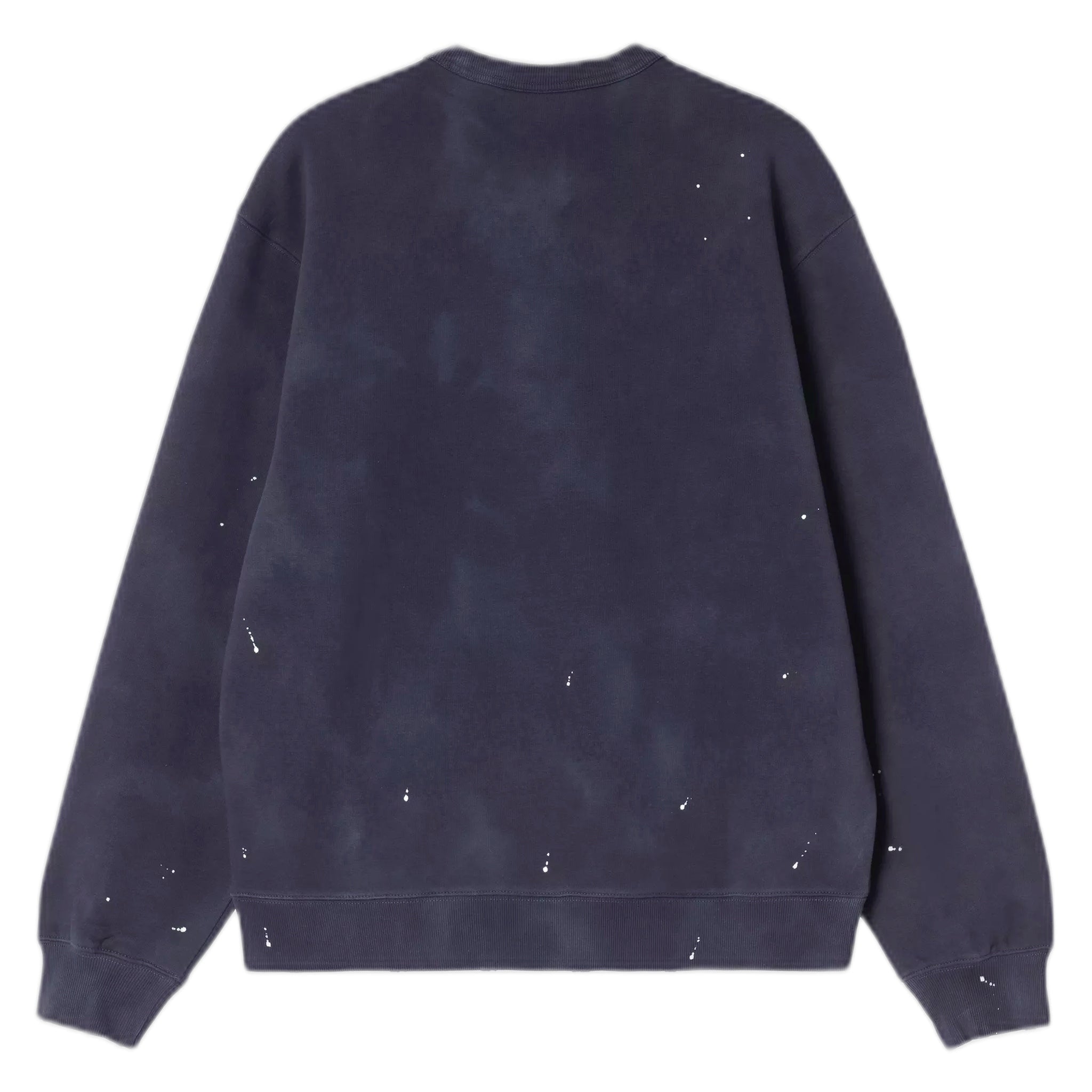 Felpa Carhartt Wip Painter Sweat - Dark Navy destroy wash, splatter - Felpe di Carhartt Wip | Francis Concept