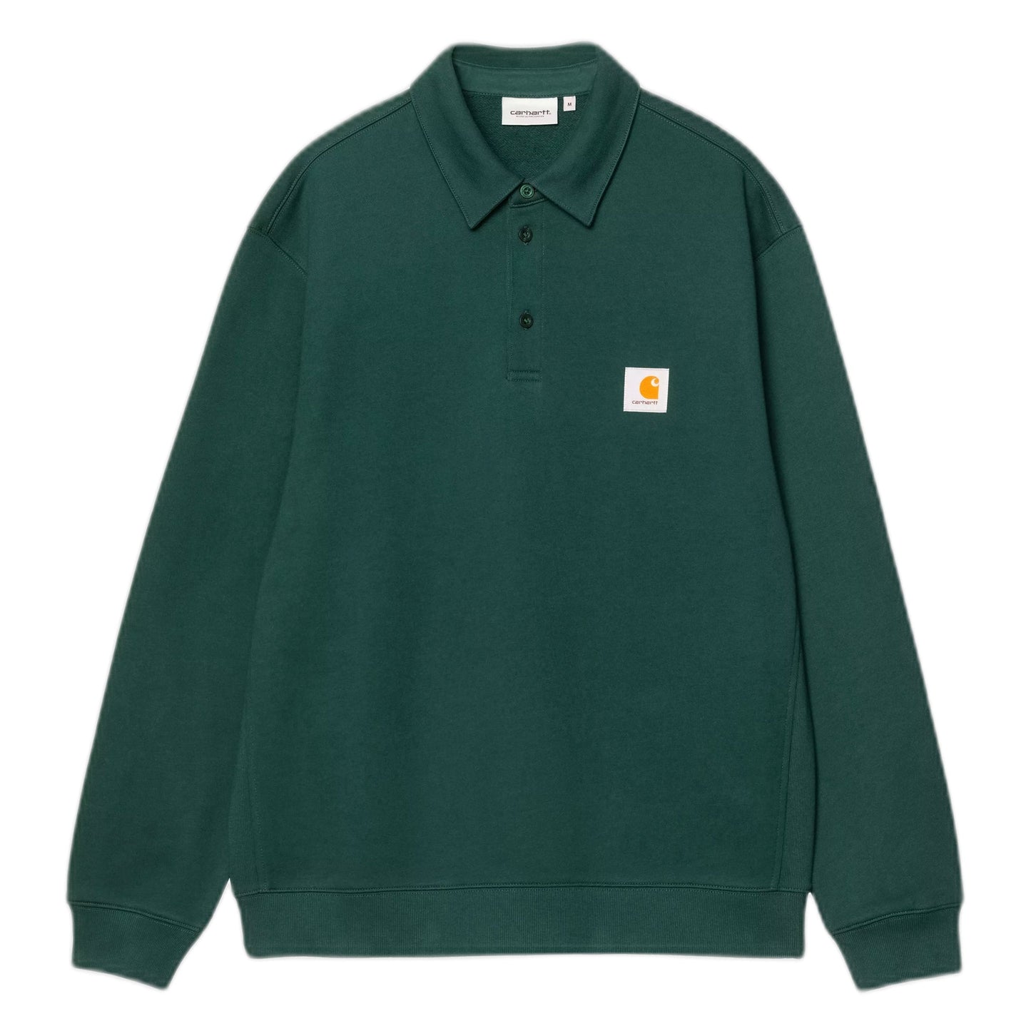 Felpa Carhartt Wip Polo Sweat - Dark Fir - Felpe di Carhartt Wip | Francis Concept