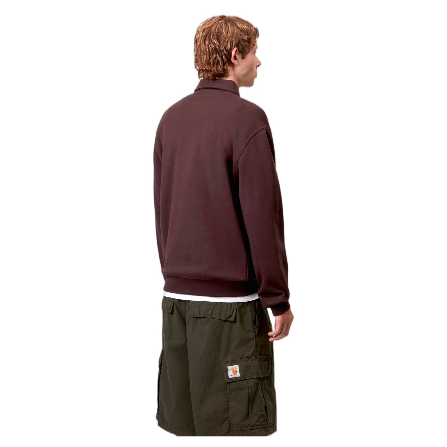 Felpa Carhartt Wip Polo Sweat - Palisander - Felpe di Carhartt Wip | Francis Concept
