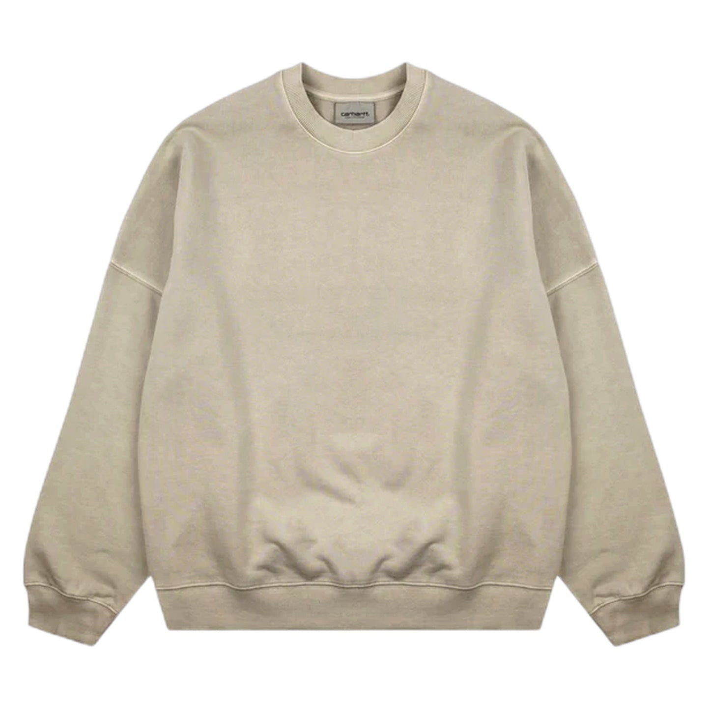 Felpa Carhartt Wip RGGD Sweat - Fleur De Sel Garment Dyed - Felpe di Carhartt Wip | Francis Concept