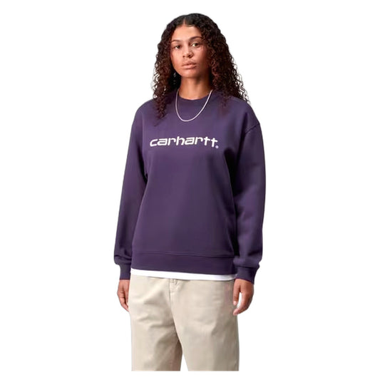Felpa Carhartt Wip W' Carhartt Sweat - Lokers / Salt - Felpe di Carhartt Wip | Francis Concept