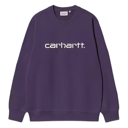 Felpa Carhartt Wip W' Carhartt Sweat - Lokers / Salt - Felpe di Carhartt Wip | Francis Concept