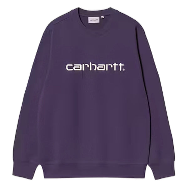 Felpa Carhartt Wip W' Carhartt Sweat - Lokers / Salt - Felpe di Carhartt Wip | Francis Concept