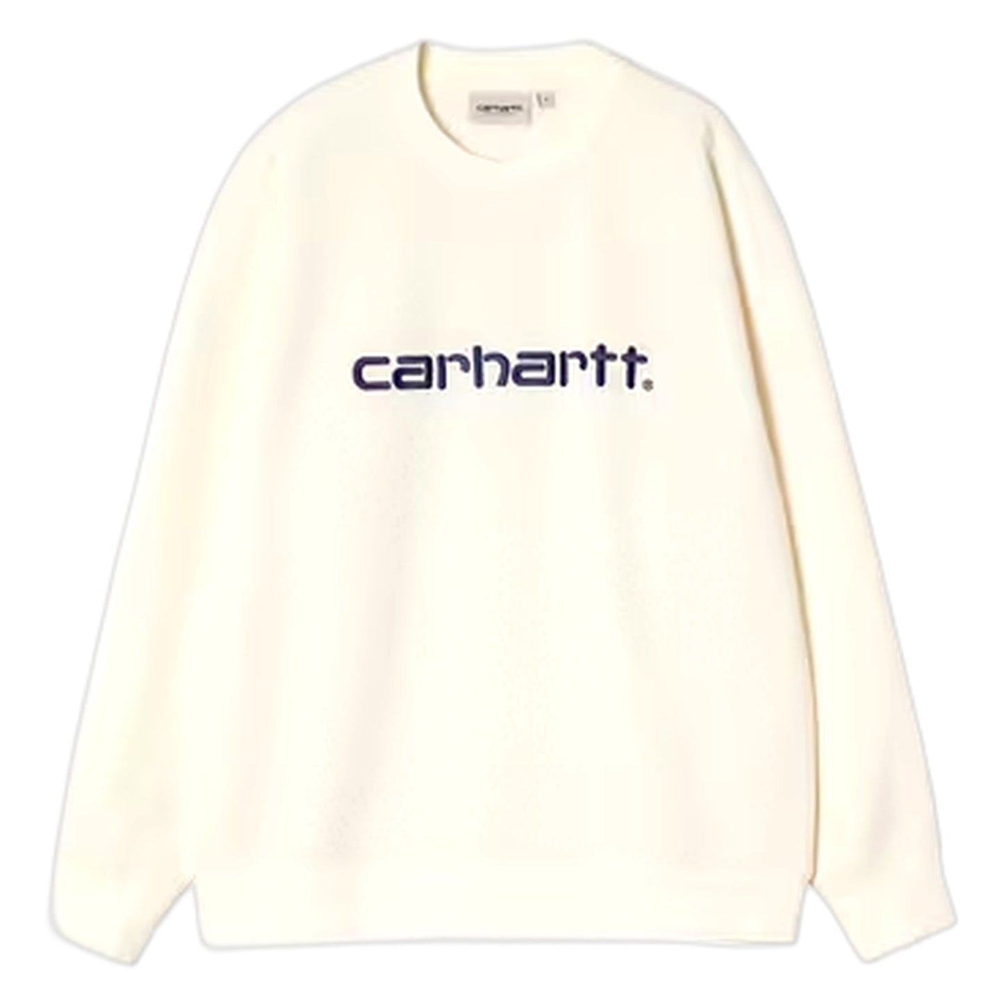 Felpa Carhartt Wip W' Carhartt Sweat - Wax / Wolfsbane - Felpe di Carhartt Wip | Francis Concept