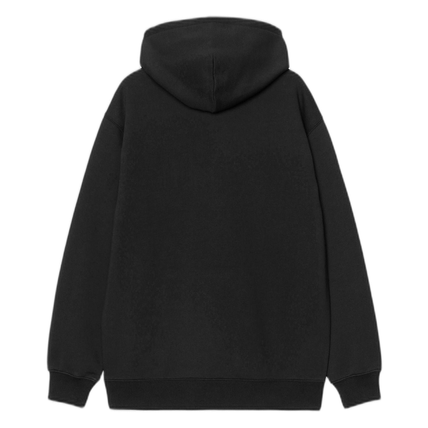 Felpa Carhartt Wip W' Hooded Carhartt Sweatshirt - Black / Scarlet - Felpe di Carhartt Wip | Francis Concept