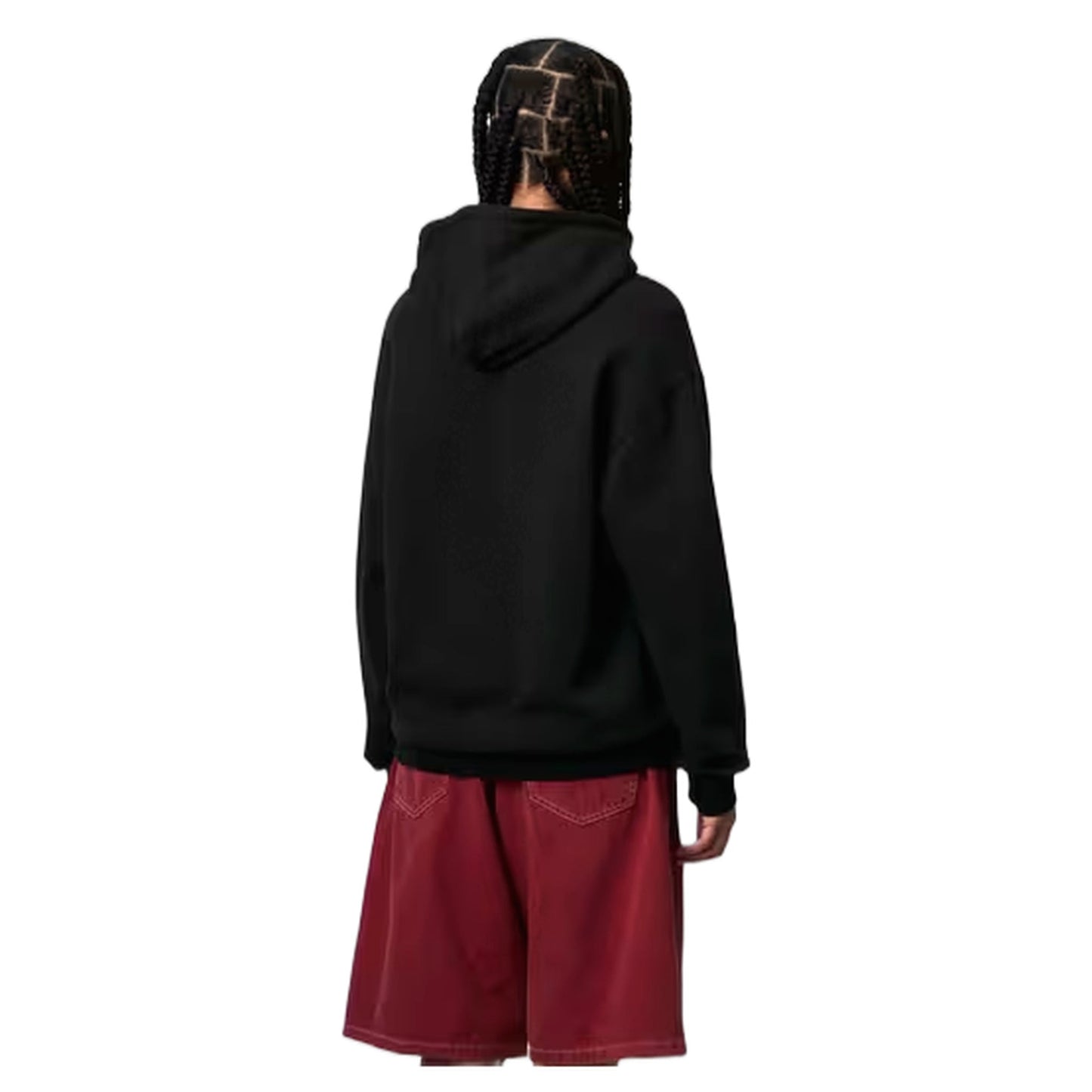 Felpa Carhartt Wip W' Hooded Carhartt Sweatshirt - Black / White - Felpe di Carhartt Wip | Francis Concept