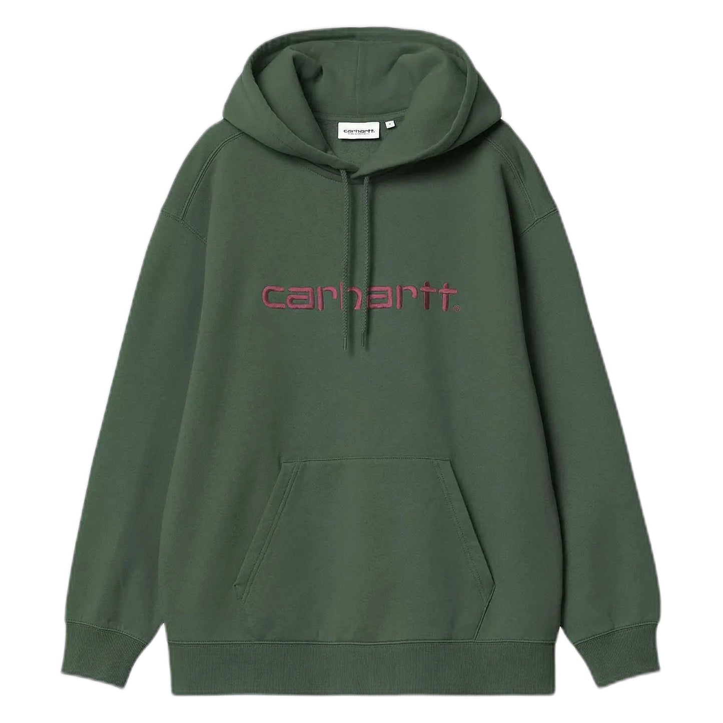 Felpa Carhartt Wip W' Hooded Carhartt Sweatshirt - Sycamore Tree / Rondo - Felpe di Carhartt Wip | Francis Concept