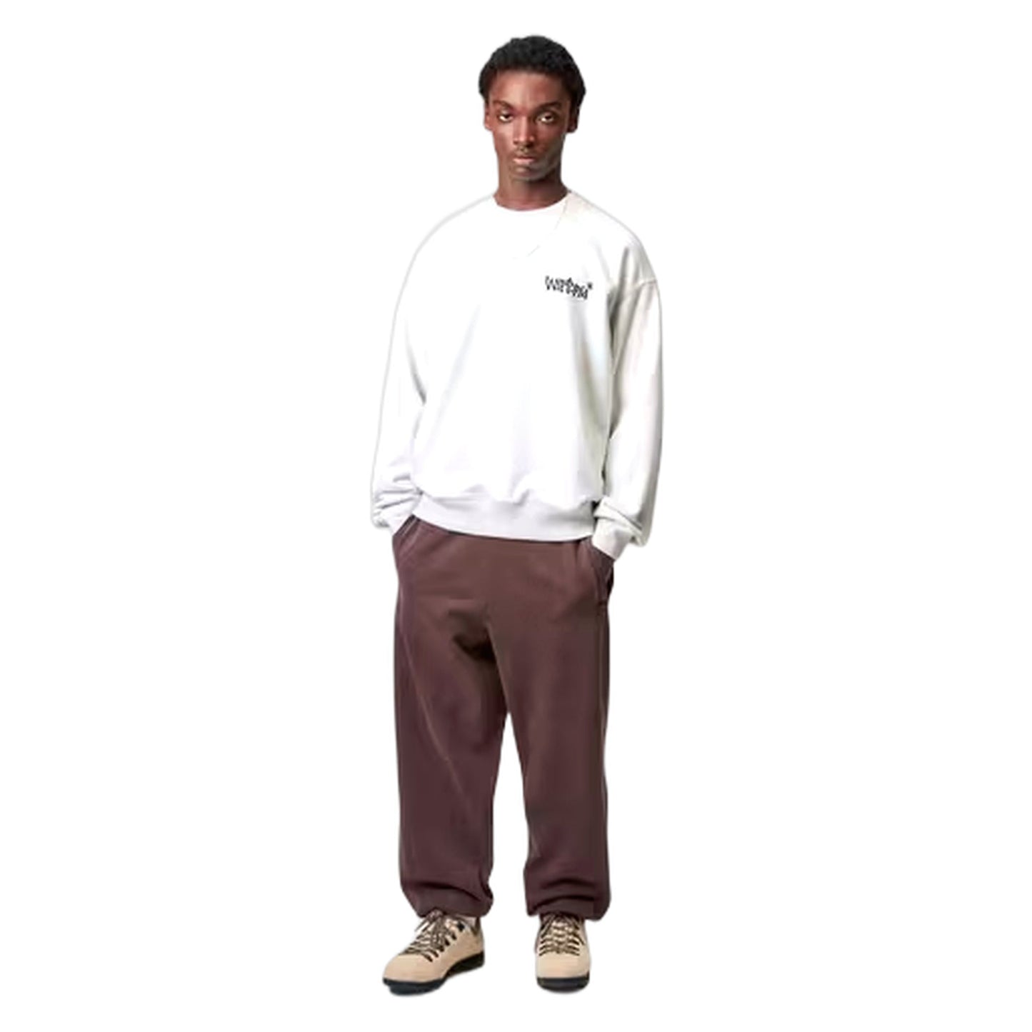 Felpa Carhartt Wip Wiptopia Sweat - Ash Heather - Felpe di Carhartt Wip | Francis Concept