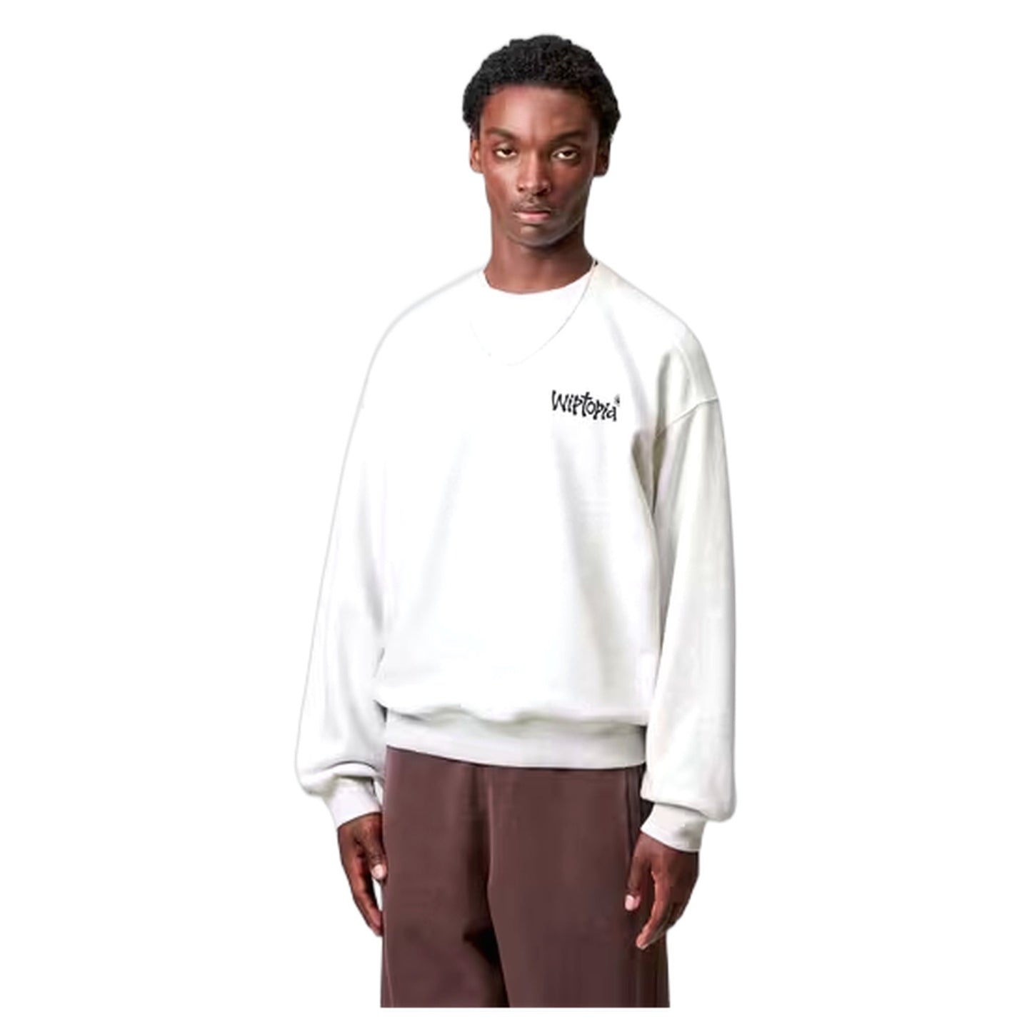 Felpa Carhartt Wip Wiptopia Sweat - Ash Heather - Felpe di Carhartt Wip | Francis Concept