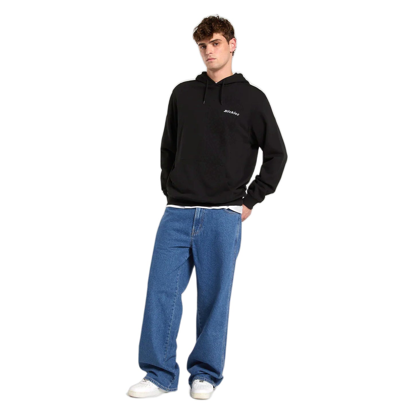 Felpa Dickies Loretto Hoodie - Black-Francis Concept