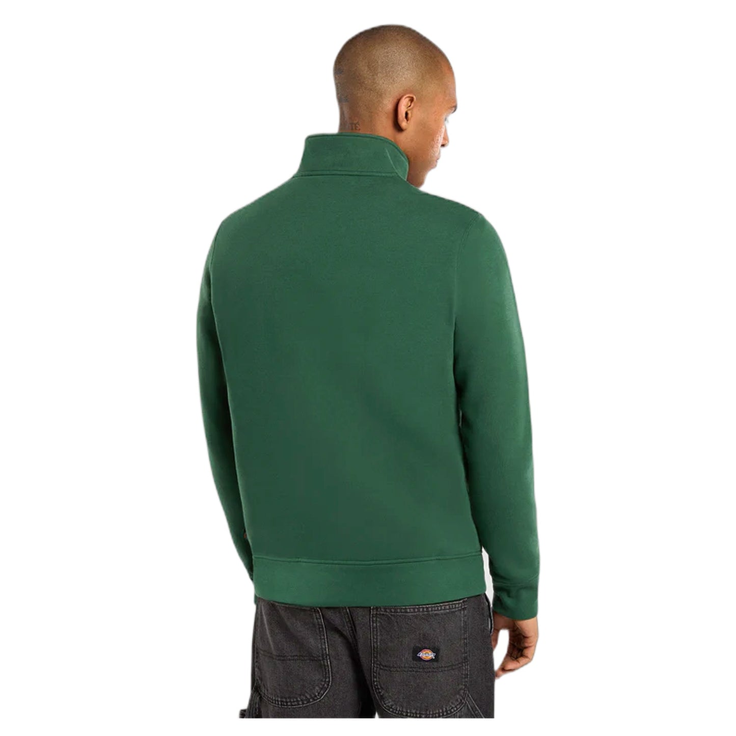 Felpa Dickies Oakport Quarter Zip - Pine Needle - Felpe di Dickies | Francis Concept