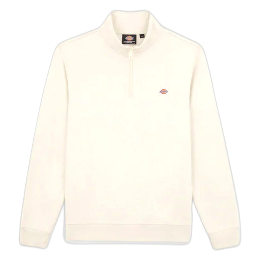 Felpa Dickies Oakport Quarter Zip - White Cap Gray - Felpe di Dickies | Francis Concept