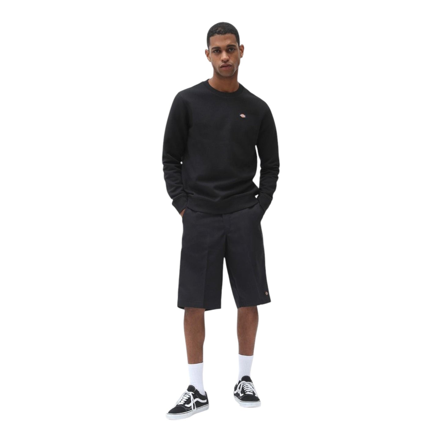 Felpa Dickies Oakport Sweatshirt - Black - Felpe di Dickies | Francis Concept